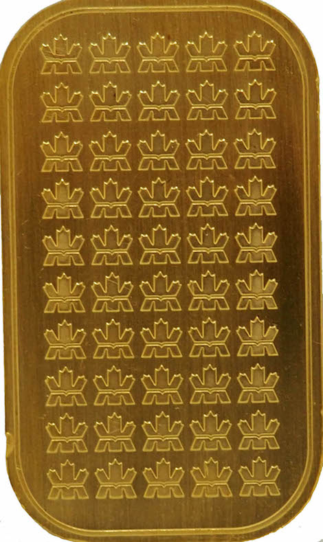 Royal Canadian Mint Gold Bar